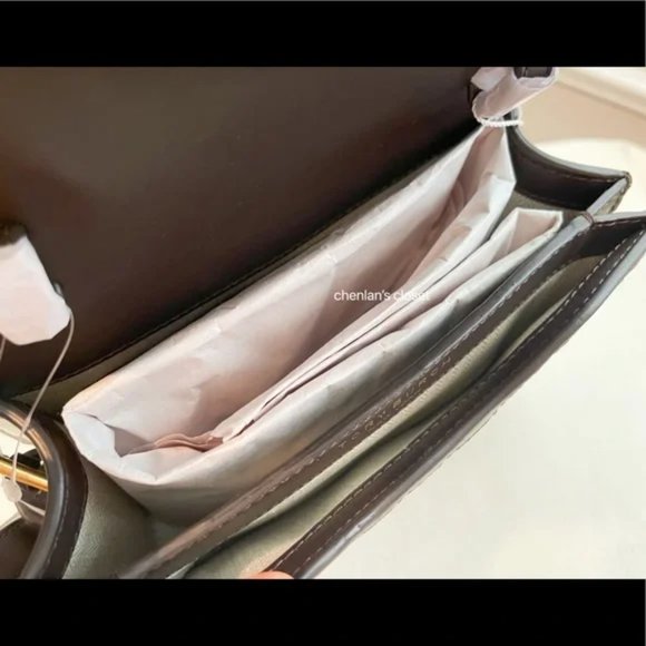 ✨🎀NeW! Tory Burch Britten Woven Small Saddle Bag - Picture 6 of 14